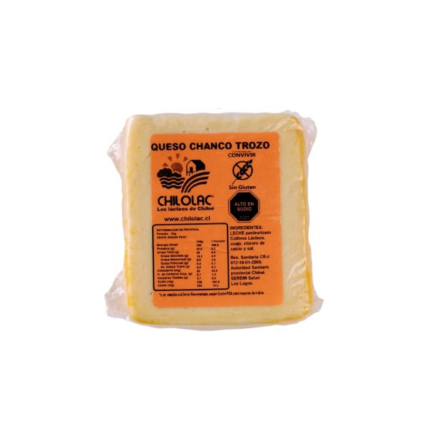 Queso Chilolac Chanco Trozo 1kg. Aprox.