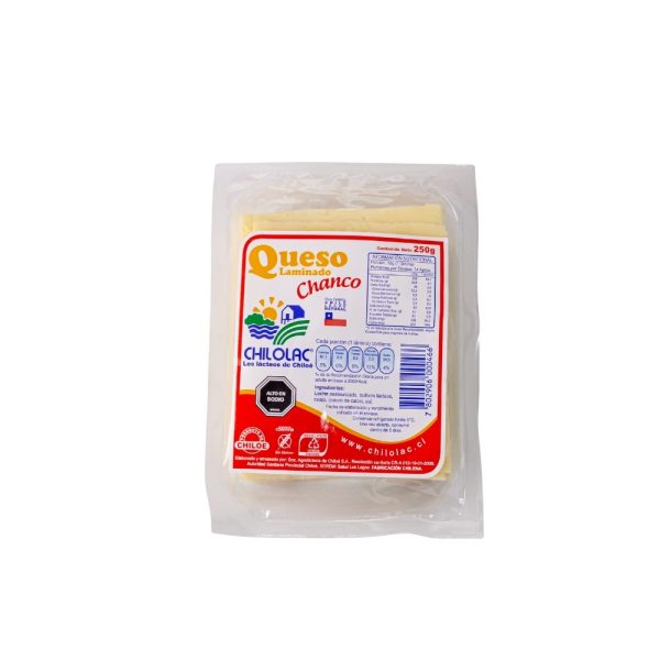 Queso Chilolac Chanco Laminado 250g.