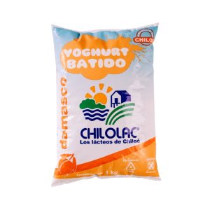 Yogur Chilolac Bolsa Batido Damasco 1kg.