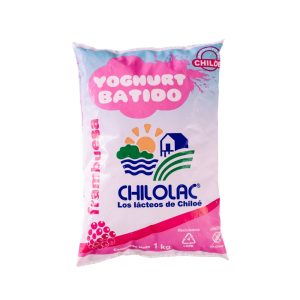 Yogur Chilolac Bolsa Batido Frambuesa 1kg.