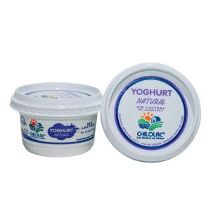 Yogur Chilolac Pote Natural Sin Lactosa 200g.